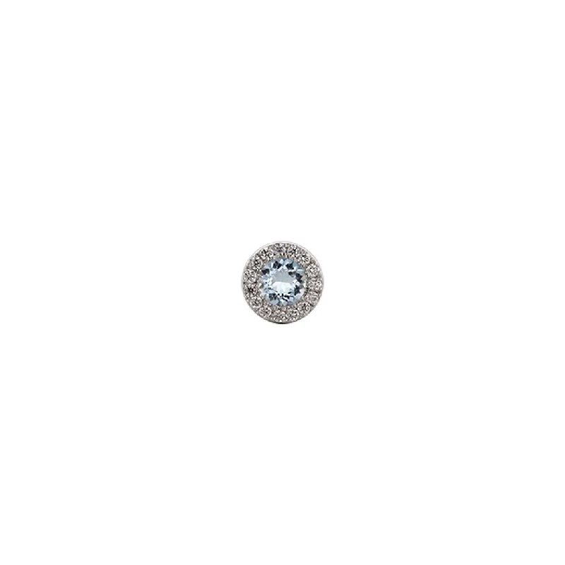 Upgrade Your Jewelry Collection For Less Aquamarine & Diamond Slide Pendant