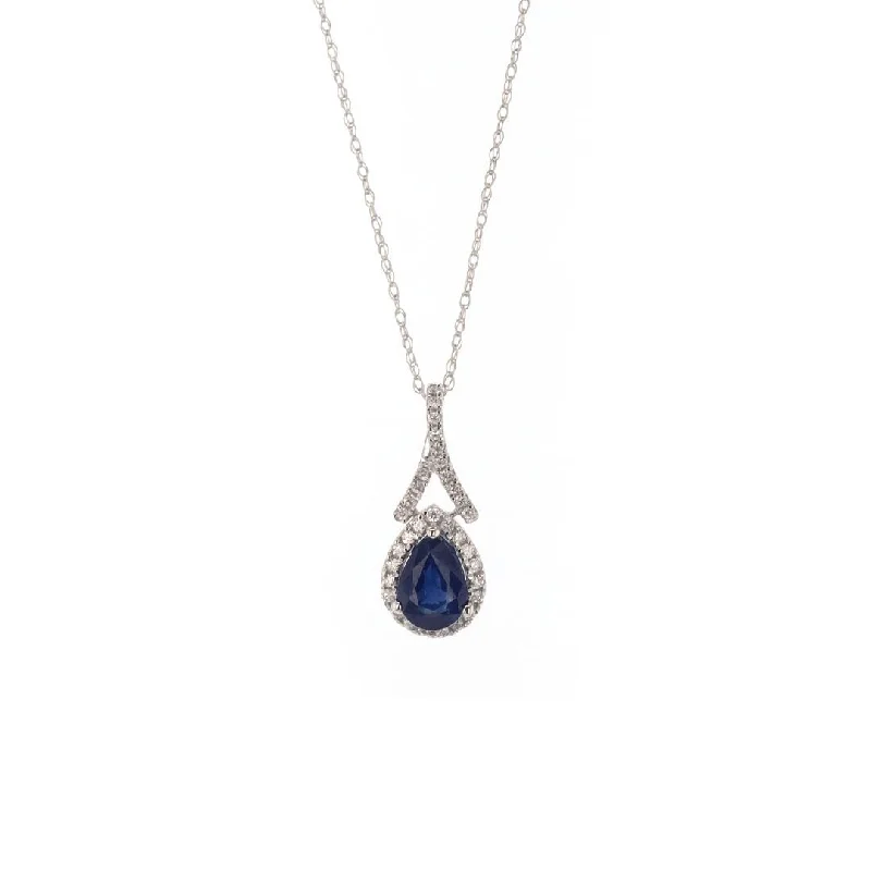 Best Jewelry Deals – Premium Quality At Exclusive Discounts Blue Sapphire & Diamond Pendant Necklace Best Jewelry Deals – Premium Quality At Exclusive Discounts Blue Sapphire & Diamond Pendant Necklace