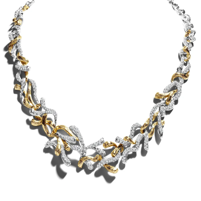 Unique Jewelry For Less – Shop The Sale Now Branch Coral Necklace with Diamonds
