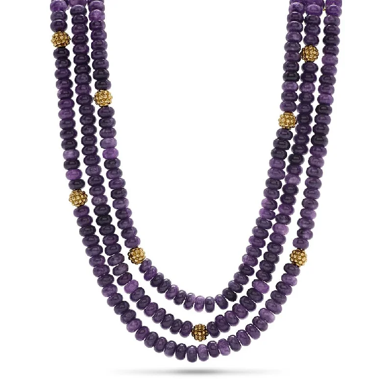 Best-Selling Jewelry Now Available At Special Deals Capucine De Wulf Berry & Bead Triple Strand Necklace