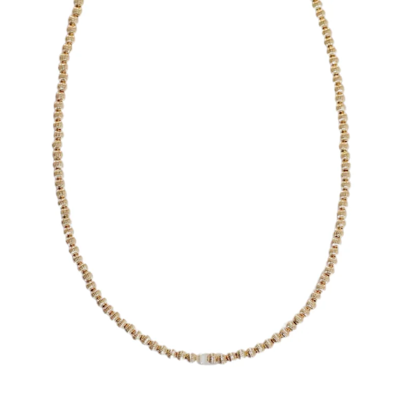 Your Perfect Accessory At The Perfect Price "CHARLOTTE" 14k gold-filled & pearl beaded Choker/Necklace