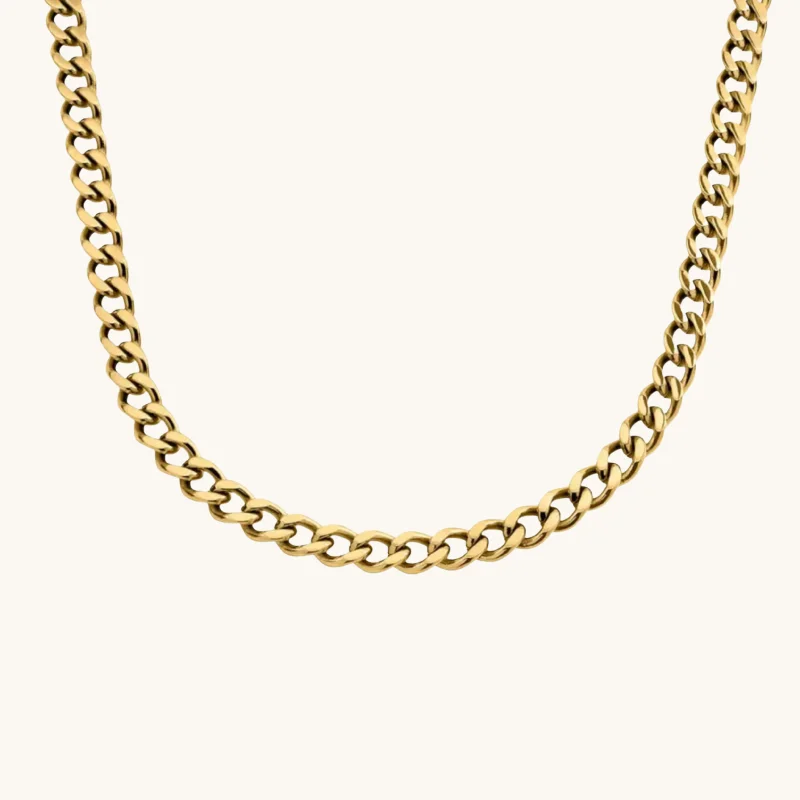 High-End Jewelry, Now More Affordable Than Ever Chic Classic Curb Chain