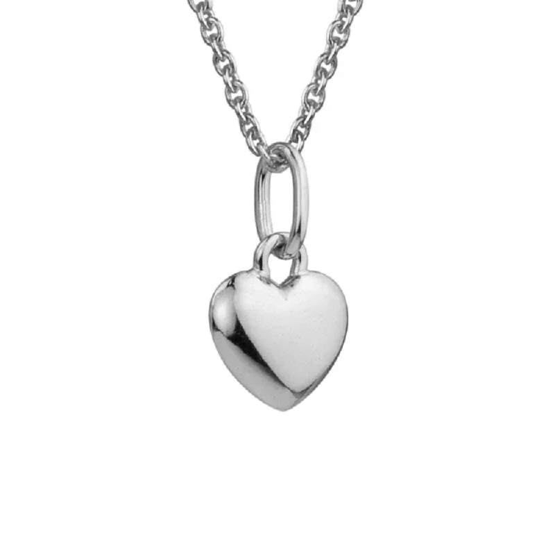 Make Your Outfit Shine With Discounted Jewelry Children's Sterling Silver Heart Pendant Necklace