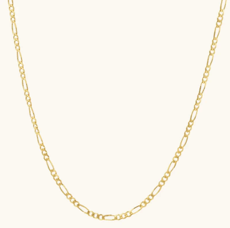 Shop Dazzling Jewelry With Special Promotional Discounts Classic Figaro Chain