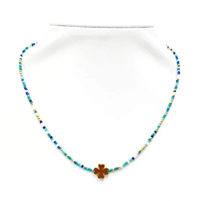 Exclusive Jewelry Sale – Grab Timeless Pieces Now "COLORFUL + CLOVER" Charm Choker