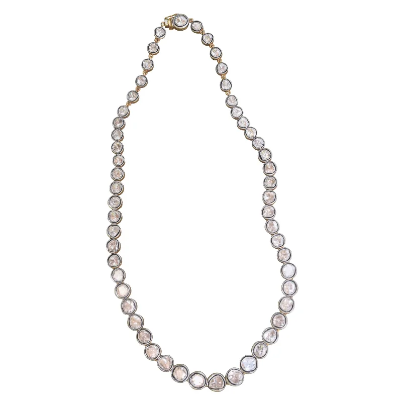 Fashion-Forward Jewelry At Incredible Prices Sliced Diamond Necklace