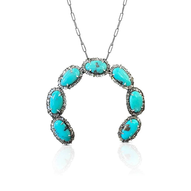 Unlock Unbeatable Jewelry Deals Before They’Re Gone Silver Squash Blossom Necklace - Style 2