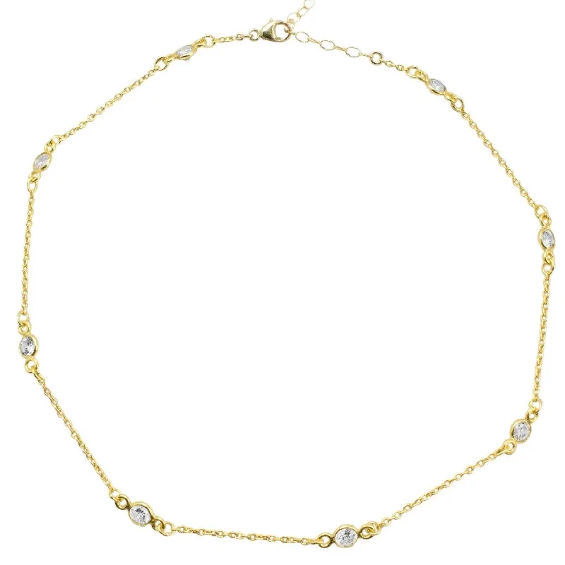 Shop Dazzling Jewelry At The Best Prices Crystal Chain Choker