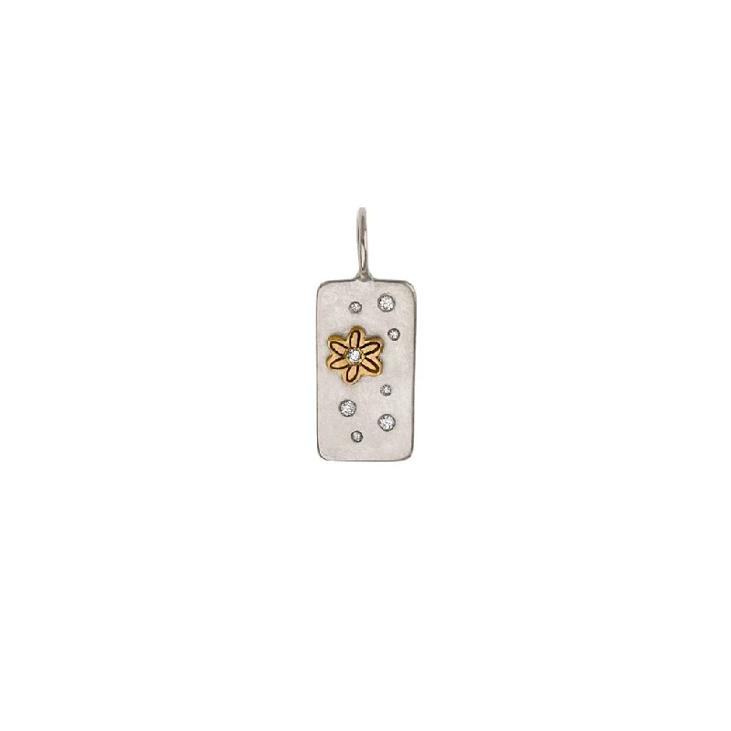 Big Discounts On Elegant Jewelry Collections Silver & Gold Diamond Pendant | 10266577