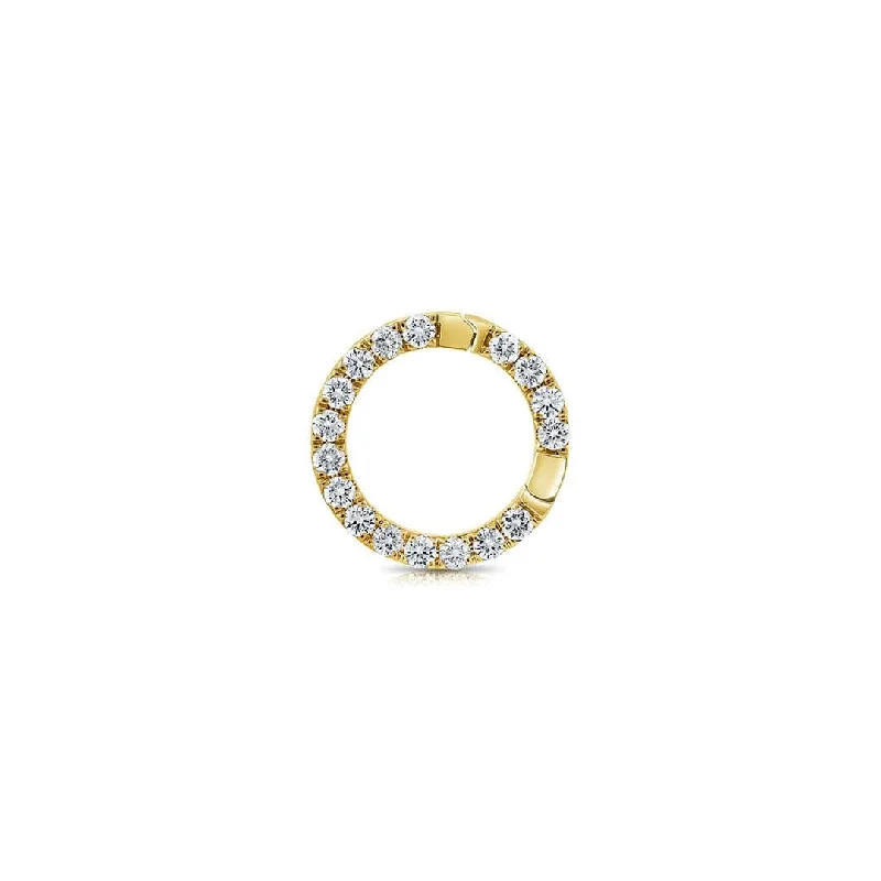 Premium Jewelry At Promotional Prices – Shine Today Diamond Circle Hinge Pendant