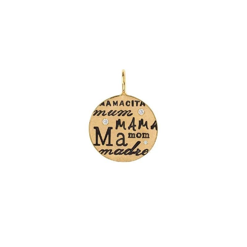 The Perfect Jewelry Piece At The Perfect Discount Diamond Mamacita Disc Pendant