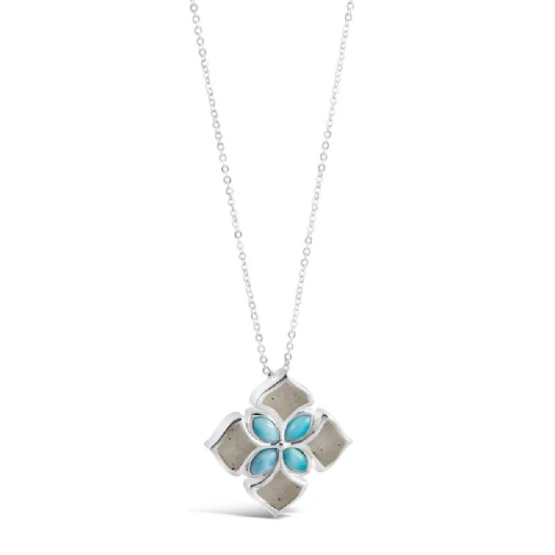 Seasonal Jewelry Deals – Elevate Your Style Dune Jewelry Sterling Silver Boho Bloom Larimar Necklace Seasonal Jewelry Deals – Elevate Your Style Dune Jewelry Sterling Silver Boho Bloom Larimar Necklace