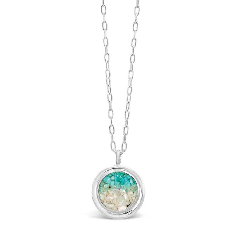 Best Jewelry Sale Prices – Limited-Time Offer Dune Jewelry Sterling Silver Turquoise Gradient Neptune Necklace