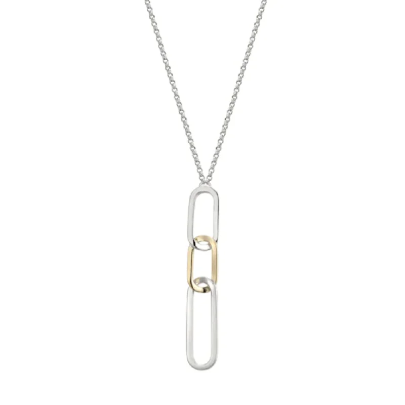 Sparkle For Less – Shop Jewelry Deals Now Elle "Parallel" Elongated Drop Pendant Necklace