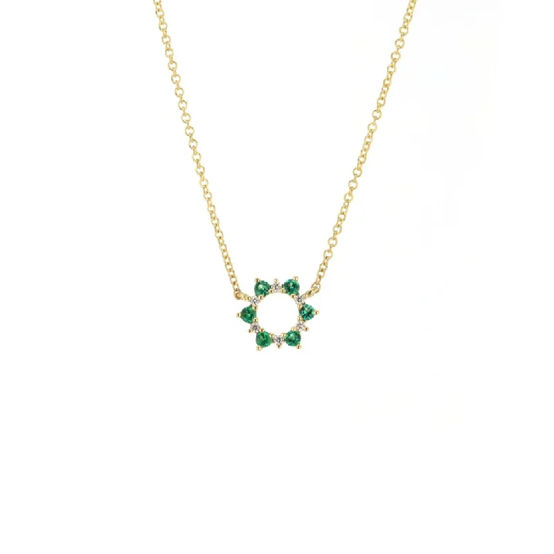Jewelry Sale Alert – Shop Timeless Elegance Today 18" Emerald & Diamond Stationary Pendant Necklace | M10269094 Jewelry Sale Alert – Shop Timeless Elegance Today 18" Emerald & Diamond Stationary Pendant Necklace | M10269094