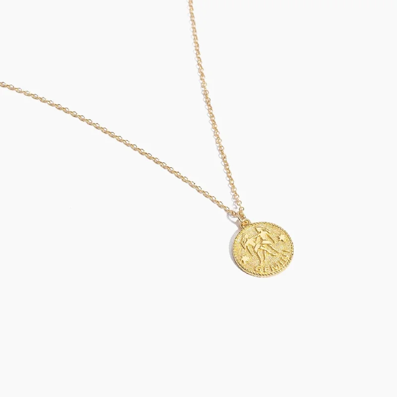 Timeless Jewelry, Timeless Savings – Don't Wait Gemini Zodiac Necklace