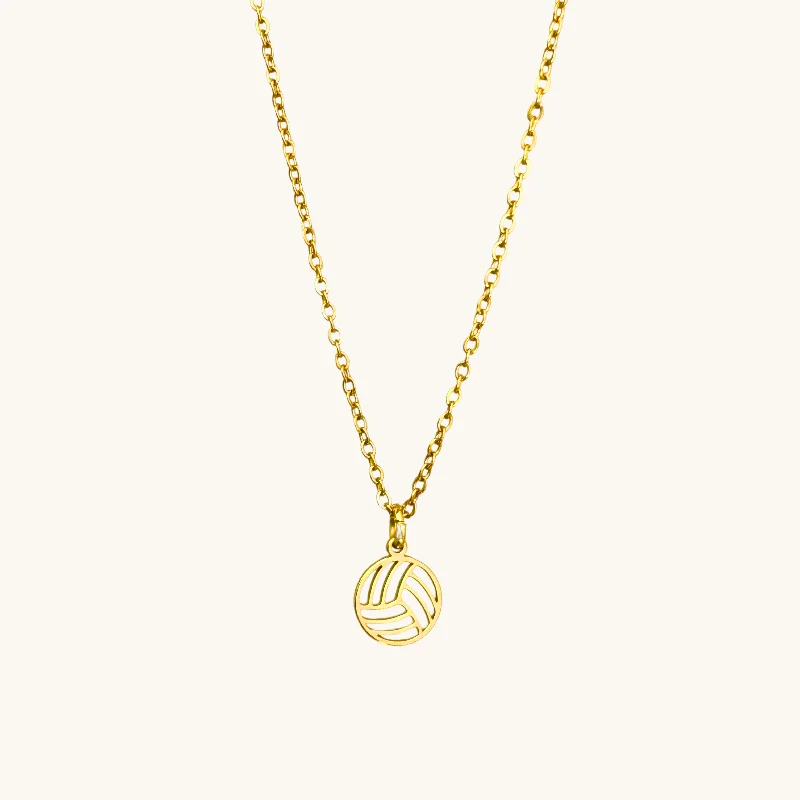 Don't Miss Out – Shop Elegant Jewelry For Less Dainty Volleyball Necklace