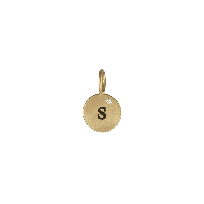 Timeless Jewelry Styles At Wallet-Friendly Prices Initial S Diamond Charm Pendant | 10260405