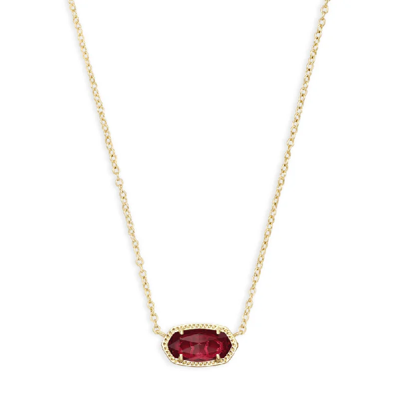 Glamorous Jewelry, Glamorous Deals – Shop Now Kendra Scott Elisa Short Pendant Necklace in Gold Clear Berry Glamorous Jewelry, Glamorous Deals – Shop Now Kendra Scott Elisa Short Pendant Necklace in Gold Clear Berry
