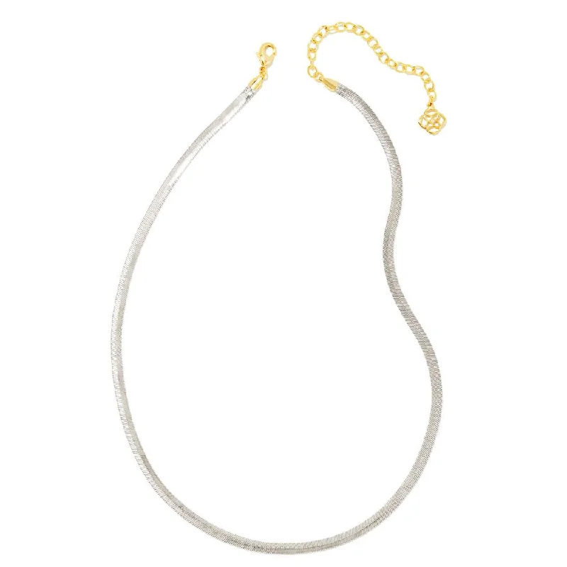 Luxury Handcrafted Jewelry For Elegant Looks Kendra Scott Kassie Chain Necklace-Mixed Metals