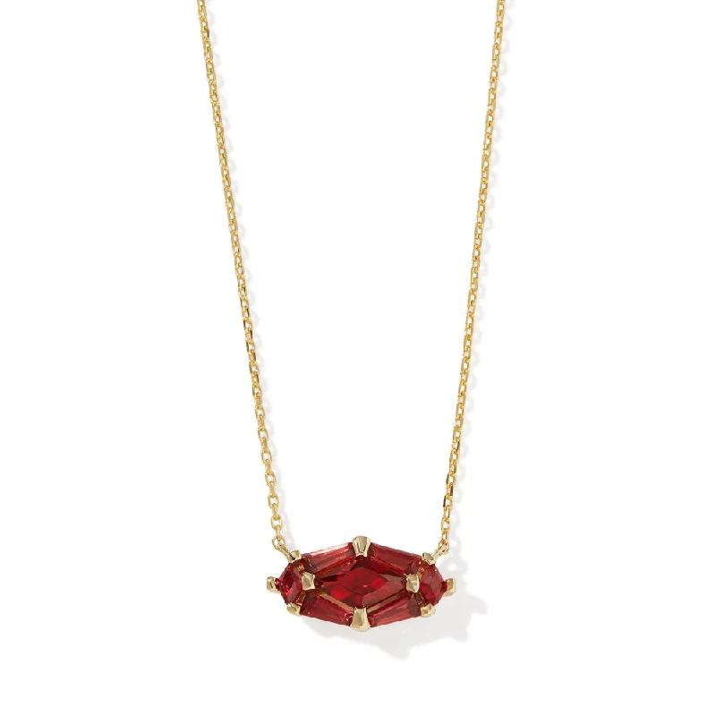Gold Red Crystal