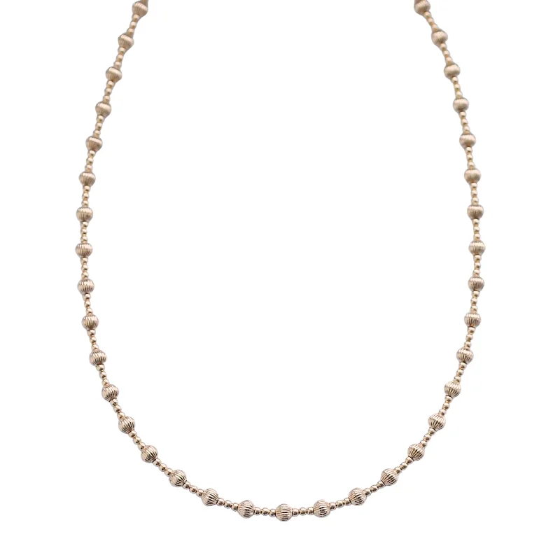 The Ultimate Jewelry Sale – Exclusive Styles At Great Prices "KENNA" Gold Filled Ball Beaded Choker/Necklace