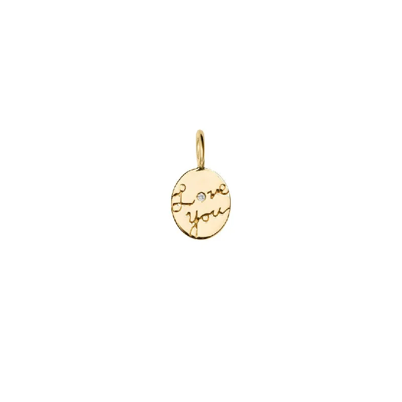 Jewelry Sale Bonanza – Grab Your Sparkle Now Love You Diamond Pendant