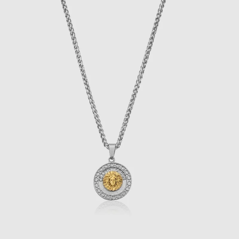 Limited-Stock Jewelry Sale – Once It's Gone, It's Gone Medusa (Silver/Gold Two-tone)