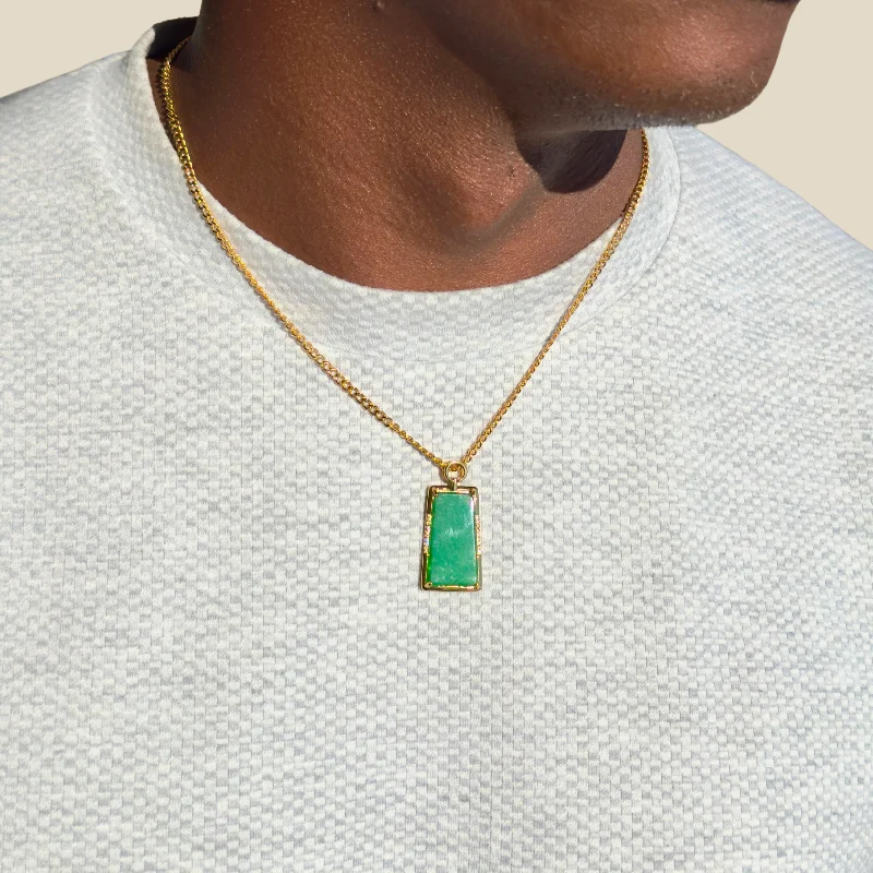 Make Every Moment Shine – Jewelry Discounts Available Men's Jade Statement Necklace