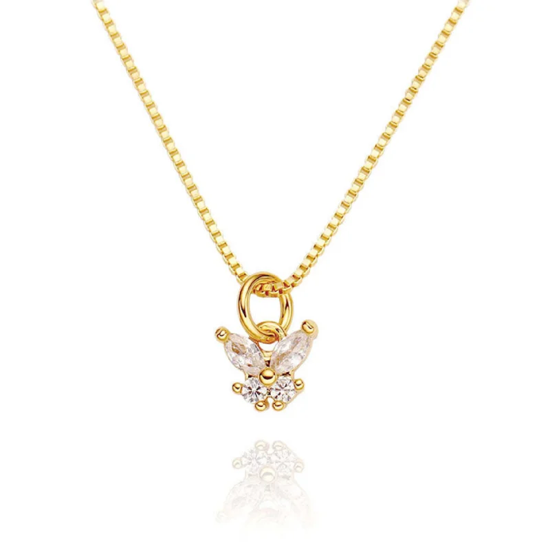 Grab Your Favorite Jewelry At The Lowest Prices Mini Butterfly Necklace