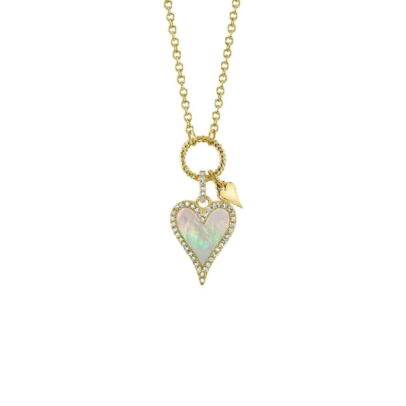 Exclusive Jewelry Sale – Grab Timeless Pieces Now Mother of Pearl & Diamond Heart Necklace Exclusive Jewelry Sale – Grab Timeless Pieces Now Mother of Pearl & Diamond Heart Necklace