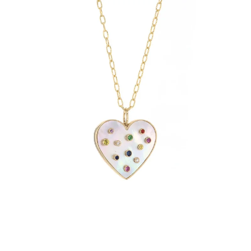 Don't Miss These Dazzling Jewelry Discounts Mother of Pearl & Multi-color Gem Pendant Don't Miss These Dazzling Jewelry Discounts Mother of Pearl & Multi-color Gem Pendant