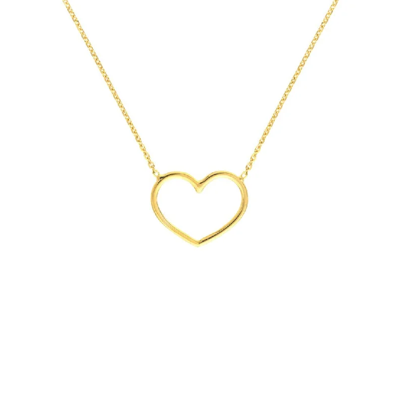 Upgrade Your Collection With Our Limited-Time Jewelry Sale Open Wire Heart Necklace