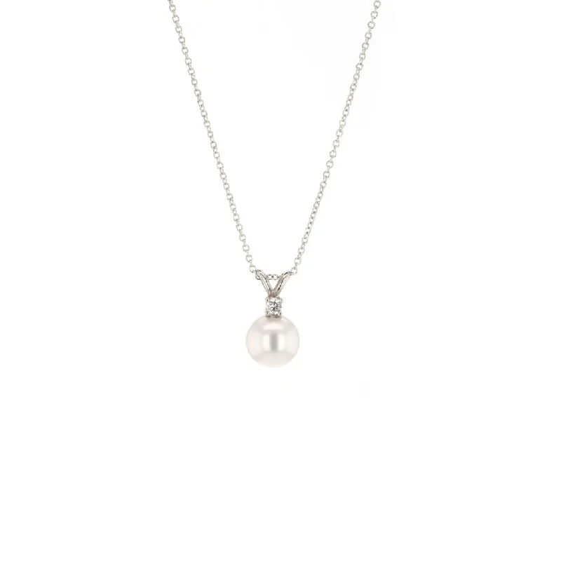 Exclusive Jewelry Sale Event – Shop Now Pearl & Diamond Pendant Necklace