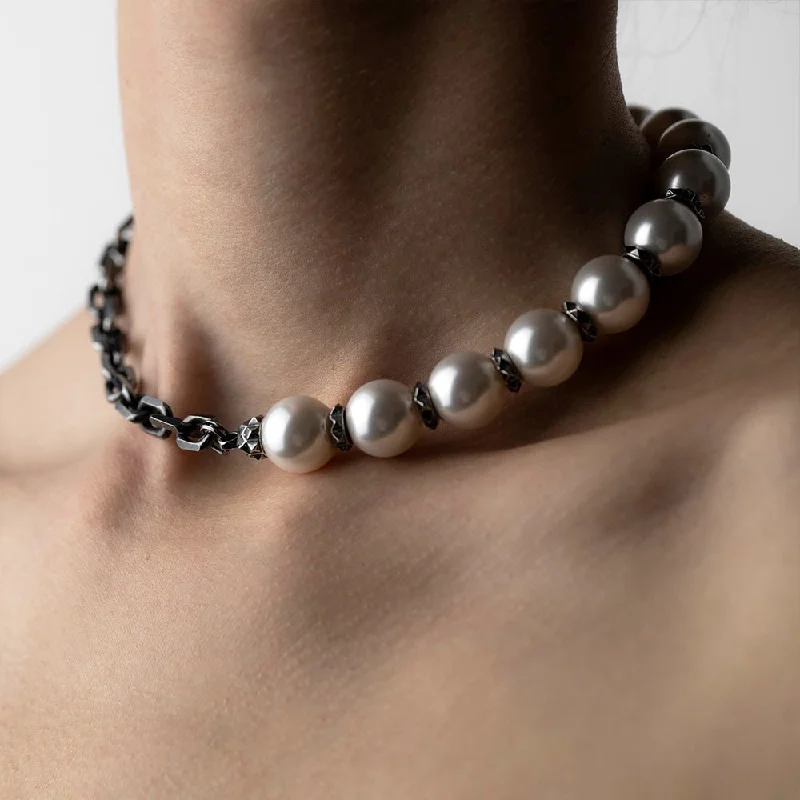 Buy More, Save More On Stunning Jewelry Pieces Pyramid pearl choker