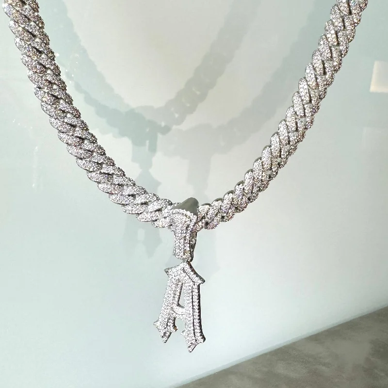 Elegant Jewelry At Unbeatable Prices – Shop Today Silver Initial Cuban Link Necklace