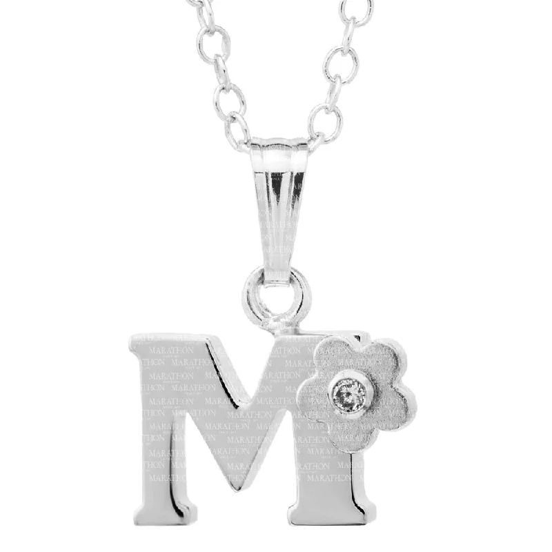 Limited-Stock Jewelry Clearance – Grab Your Favorites Now Sterling Silver Children's Initial "M" Pendant Necklace Limited-Stock Jewelry Clearance – Grab Your Favorites Now Sterling Silver Children's Initial "M" Pendant Necklace