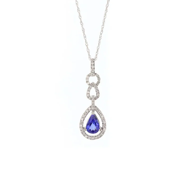 Grab Your Favorite Jewelry At The Lowest Prices Tanzanite & Diamond Pendant Necklace Grab Your Favorite Jewelry At The Lowest Prices Tanzanite & Diamond Pendant Necklace