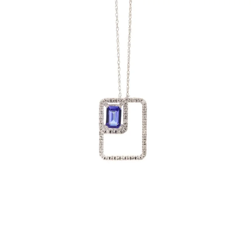 Premium Jewelry Now Available At Special Discounts Tanzanite & Diamond Pendant Necklace Premium Jewelry Now Available At Special Discounts Tanzanite & Diamond Pendant Necklace