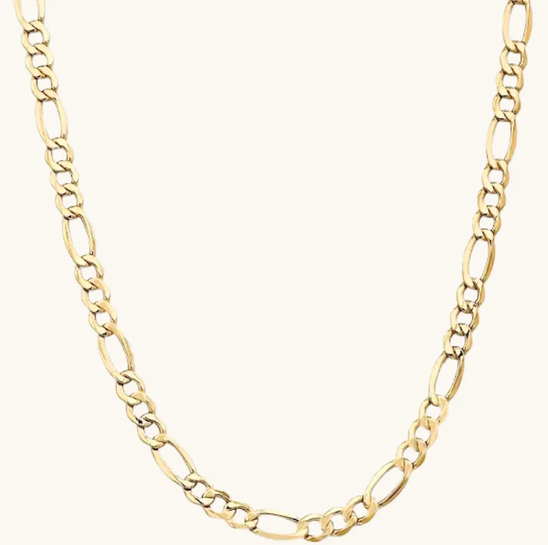 Celebrate With Sparkle – Jewelry Sale Now Live Women's Thick Figaro Chain Necklace