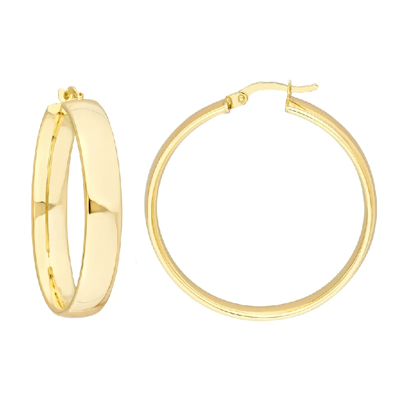 The Ultimate Jewelry Sale – Shop Premium Styles 10K Yellow Gold 30mm Medium Hoop Earrings