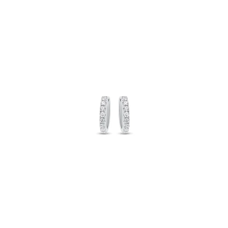 Get Your Favorite Jewelry At The Best Price 0.29ct Diamond Huggie Earrings