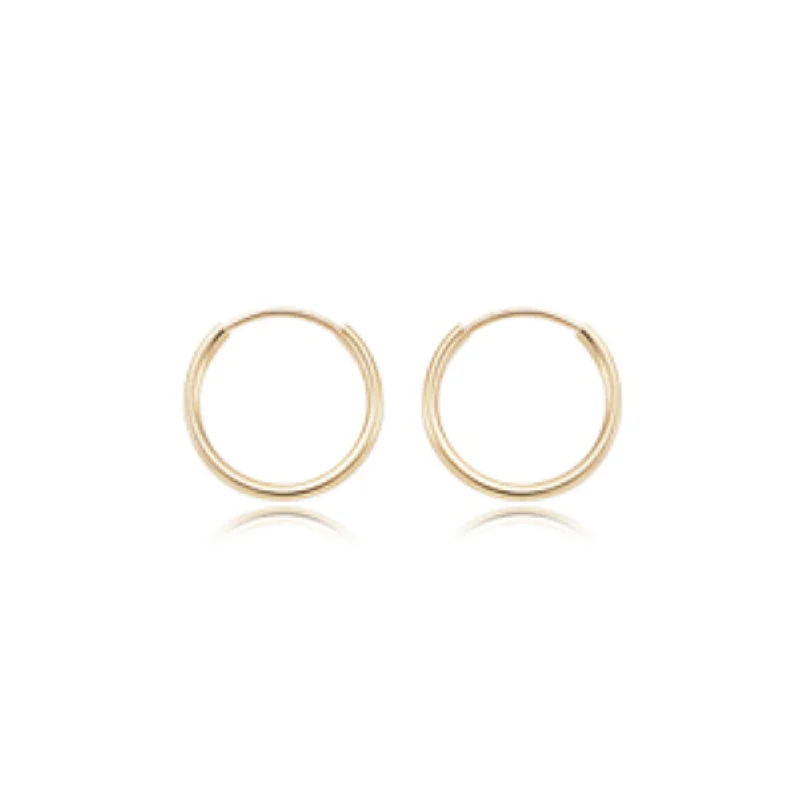 Huge Savings On Premium Jewelry Styles 14k Gold Endless Hoop Earrings