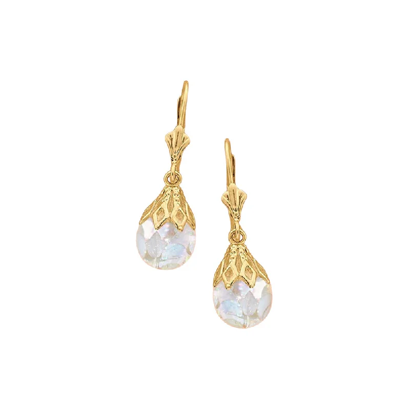 Elegant Jewelry, Affordable Luxury – Shop Now 14k Gold "Floating Opal" Drop Earrings Elegant Jewelry, Affordable Luxury – Shop Now 14k Gold "Floating Opal" Drop Earrings