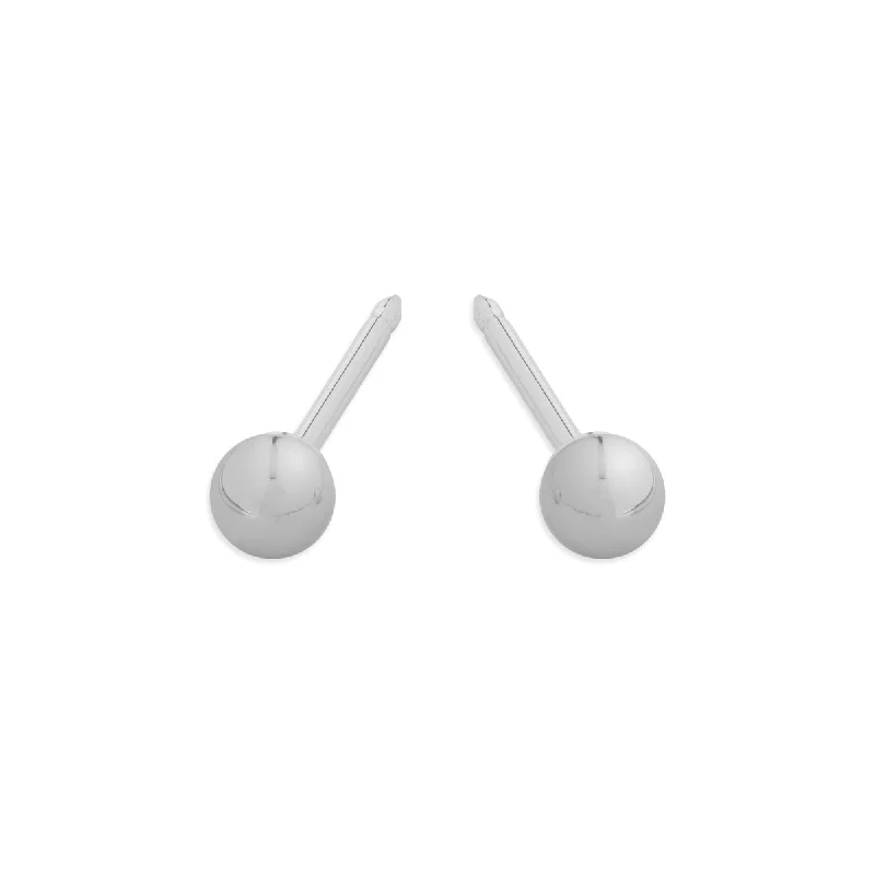 Elegant Designs, Unbeatable Discounts – Shop Jewelry Now 14k White Gold 3 mm Ball Stud Earrings Elegant Designs, Unbeatable Discounts – Shop Jewelry Now 14k White Gold 3 mm Ball Stud Earrings