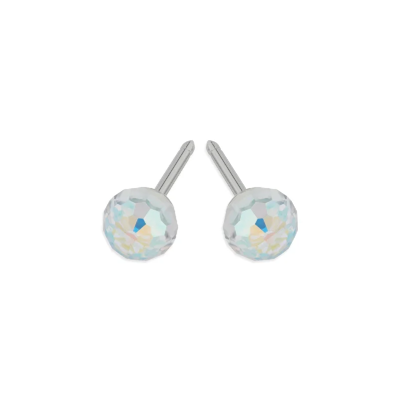 Gorgeous Jewelry, Limited-Time Savings 14k White Gold Abalone Ball Stud Earrings