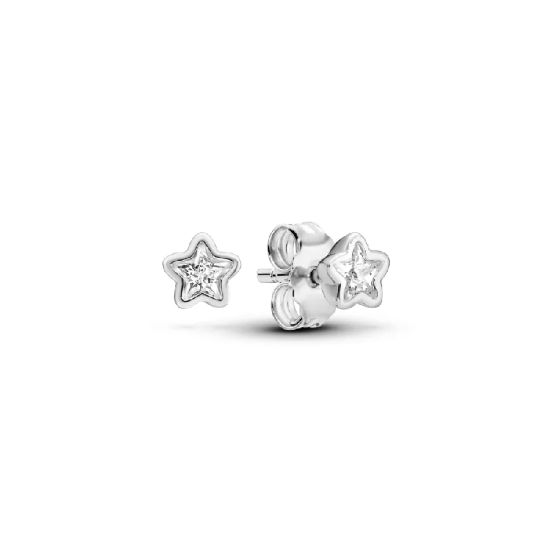 Timeless Elegance, Temporary Discounts – Act Fast Sparkling Star Stud Earrings