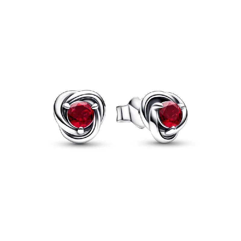 Luxury Jewelry At Budget-Friendly Prices – Grab Yours Now True Red Eternity Circle Stud Earrings Luxury Jewelry At Budget-Friendly Prices – Grab Yours Now True Red Eternity Circle Stud Earrings