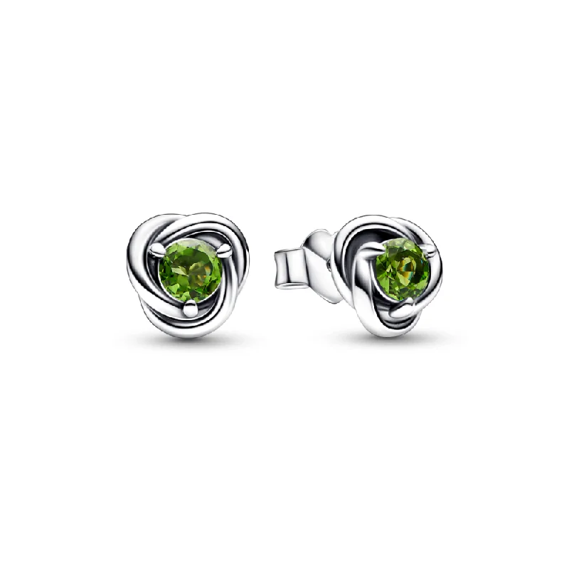 Shine Bright With Our Special Jewelry Promotions Spring Green Eternity Circle Stud Earrings Shine Bright With Our Special Jewelry Promotions Spring Green Eternity Circle Stud Earrings