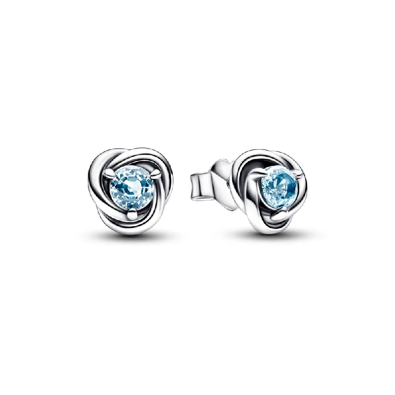 Get The Sparkle You Love At Prices You Adore March Birthstone Eternity Circle Stud Earrings Get The Sparkle You Love At Prices You Adore March Birthstone Eternity Circle Stud Earrings